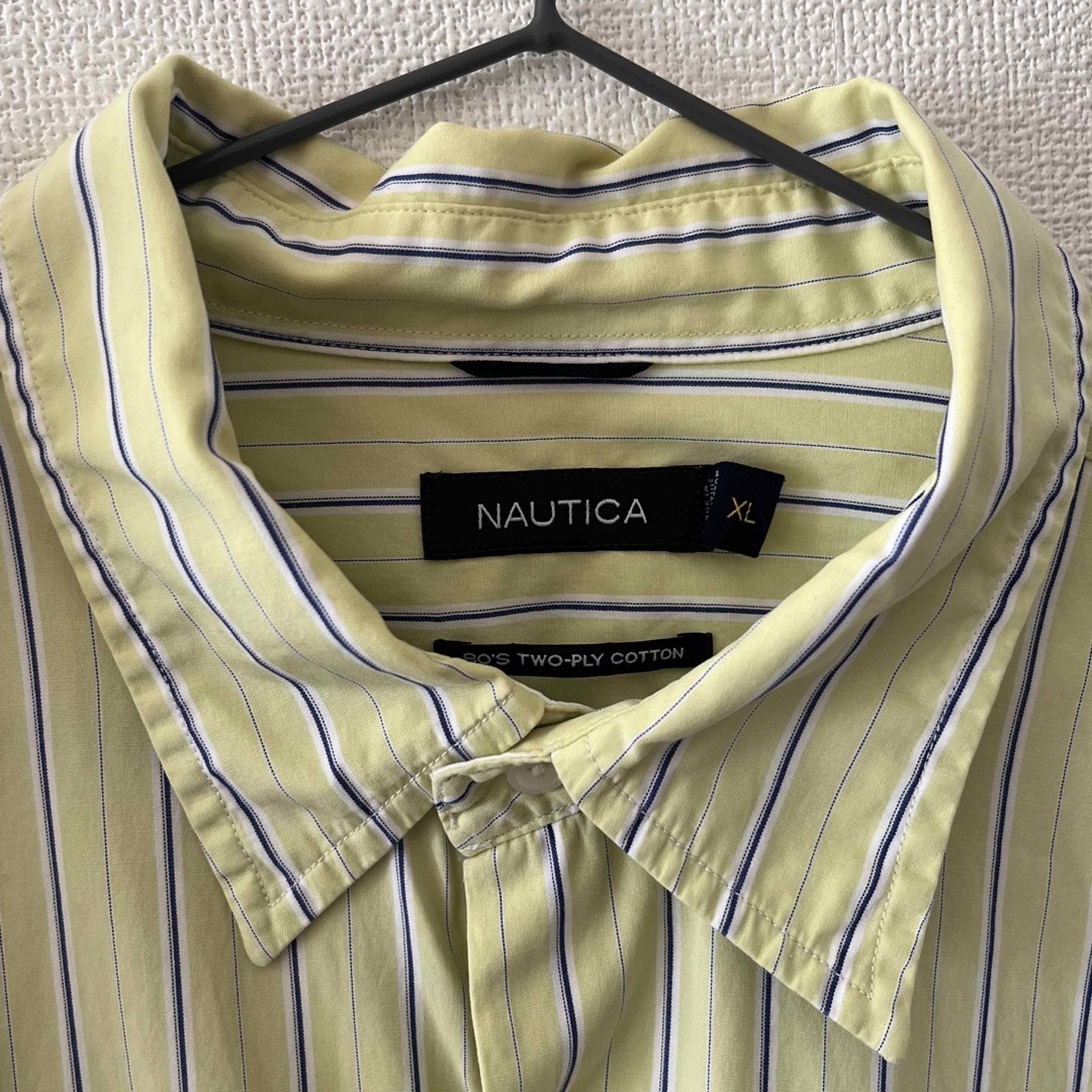 NAUTICA(ノーティカ)のNAUTICA イエロー　メンズシャツ メンズのトップス(シャツ)の商品写真