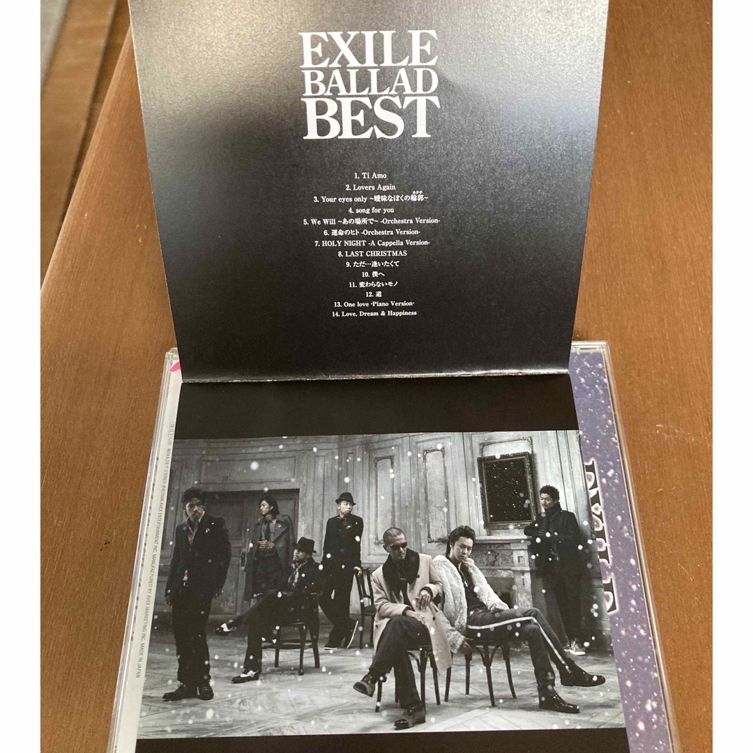 EXILE(エグザイル)のEXILE BALLAD BEST  他1枚 エンタメ/ホビーのCD(ポップス/ロック(邦楽))の商品写真