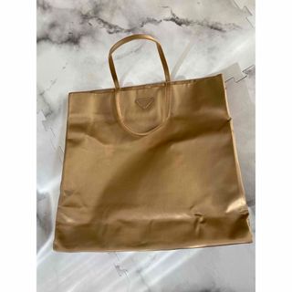 プラダ(PRADA)のプラダ　PRADA ゴールド　ベージュ　美品　バック(ショルダーバッグ)