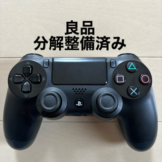 プレイステーション4(PlayStation4)の良品 SONY PS4 純正 コントローラー DUALSHOCK4 ブラック(家庭用ゲーム機本体)
