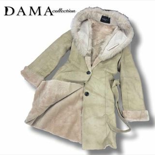 【送料無料】DAMA collection SAGA FURS ムートンコートL(ロングコート)