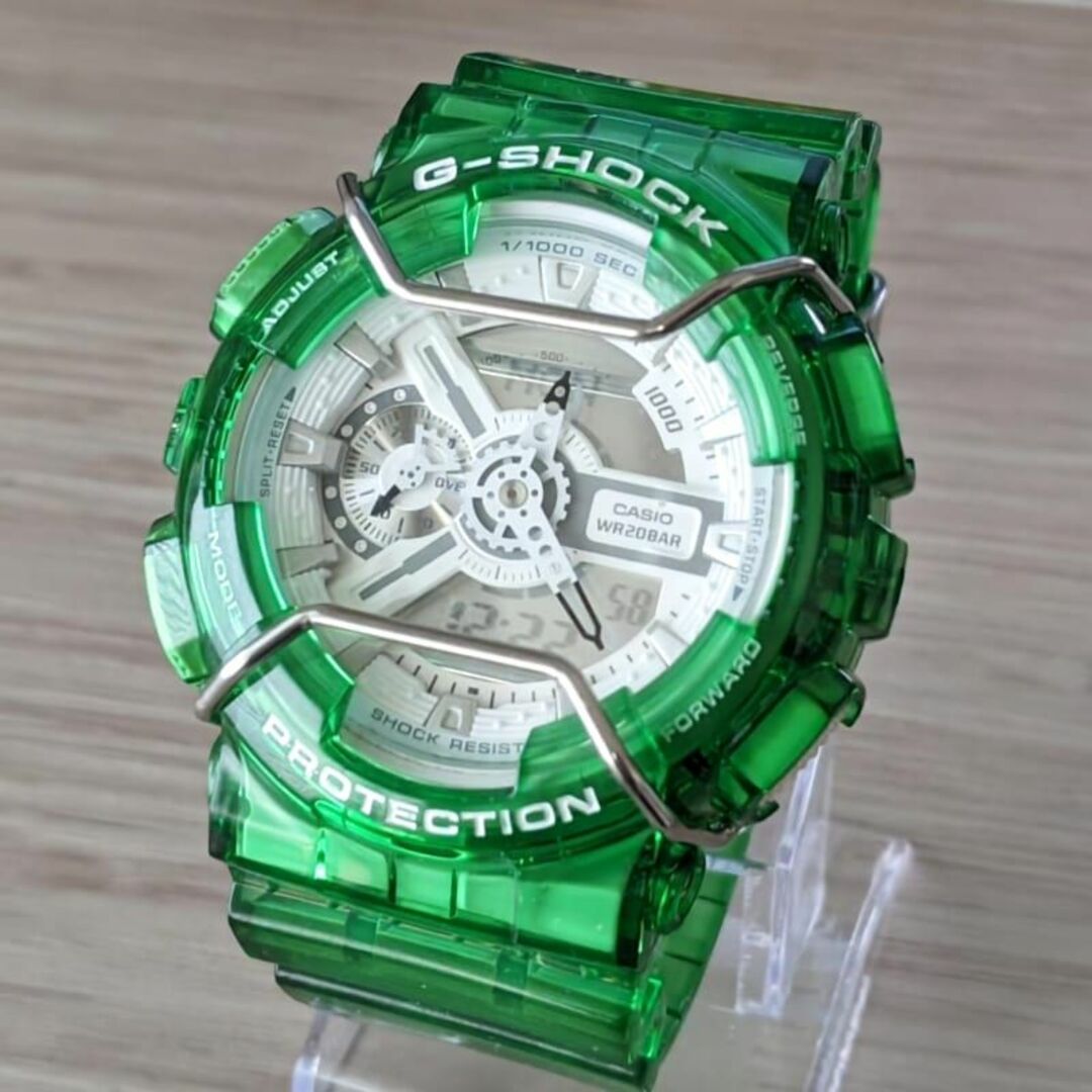 CASIO - G-SHOCK GA-110 キャンディグリーン ベゼル & ベルト 電池新品