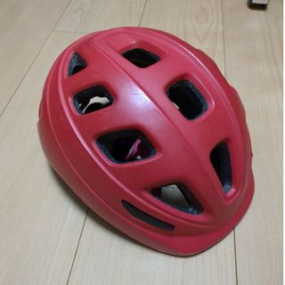 幼児用ヘルメット　赤(自転車)