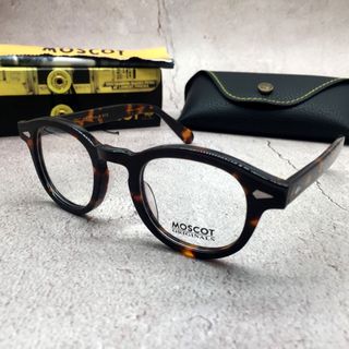 モスコット(MOSCOT)のモスコット MOSCOT 49 鼈甲柄 レムトッシュ 眼鏡 メガネ(サングラス/メガネ)