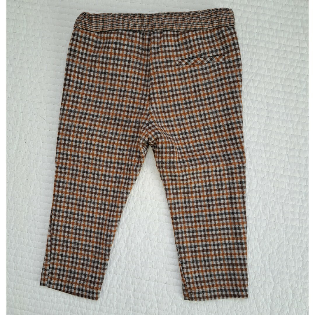 ZARA KIDS(ザラキッズ)のZaraBaby 86cmチェックパンツ キッズ/ベビー/マタニティのベビー服(~85cm)(パンツ)の商品写真