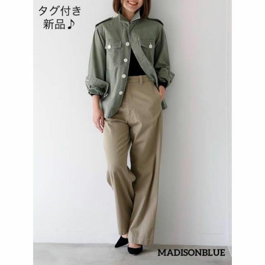 正規品販売！ タグ付き新品♪ MADISONBLUE BACK SATIN WORK JKT G