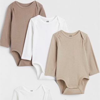 エイチアンドエム(H&M)のH&M ボディスーツ オーガニックコットン(肌着/下着)