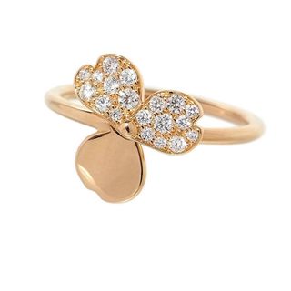 ティファニー TIFFANY&CO ペーパーフラワー ダイヤモンド リング 750PG ジュエリー