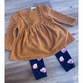 ザラキッズ(ZARA KIDS)のZARA kids 子供服　ベビー服　80(ワンピース)