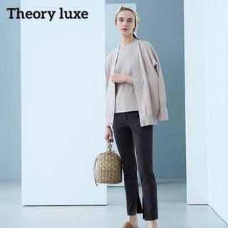 美品✴︎theoryluxeセオリーリュクス　プルオーバーブラウス　スレート38