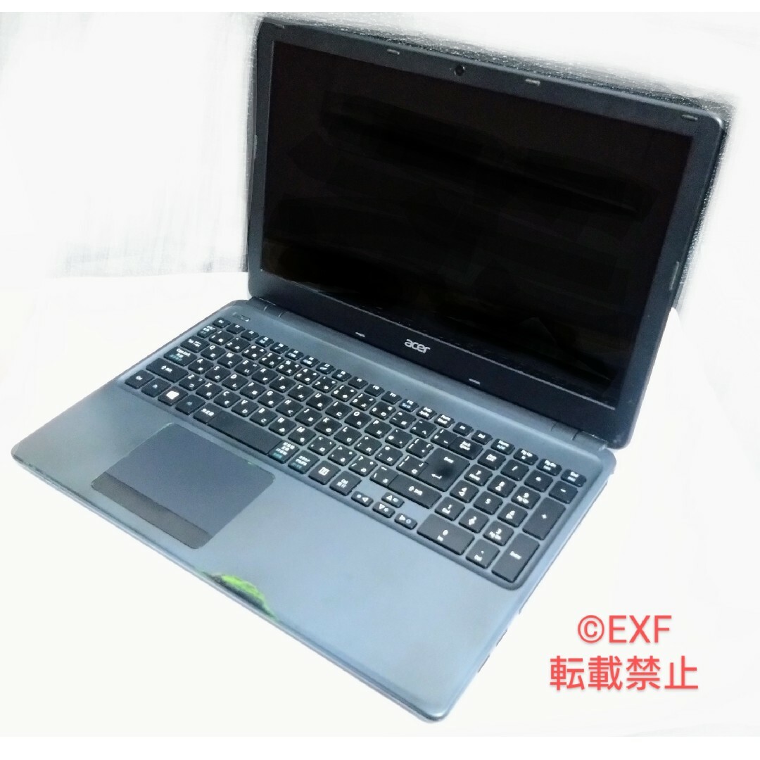 Acer(エイサー)のAcer Aspire E1 15インチノート/Win10UPG（中古品） スマホ/家電/カメラのPC/タブレット(ノートPC)の商品写真