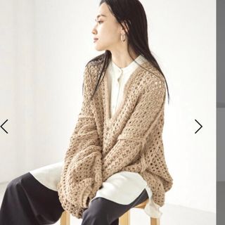 トゥデイフル(TODAYFUL)のKeyneck Mesh Knit トゥディフル(ニット/セーター)