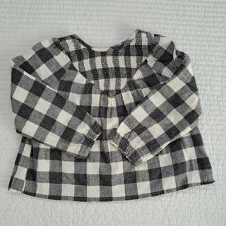 ザラキッズ(ZARA KIDS)のZaraBaby 92cm　チェックシャツ(ブラウス)