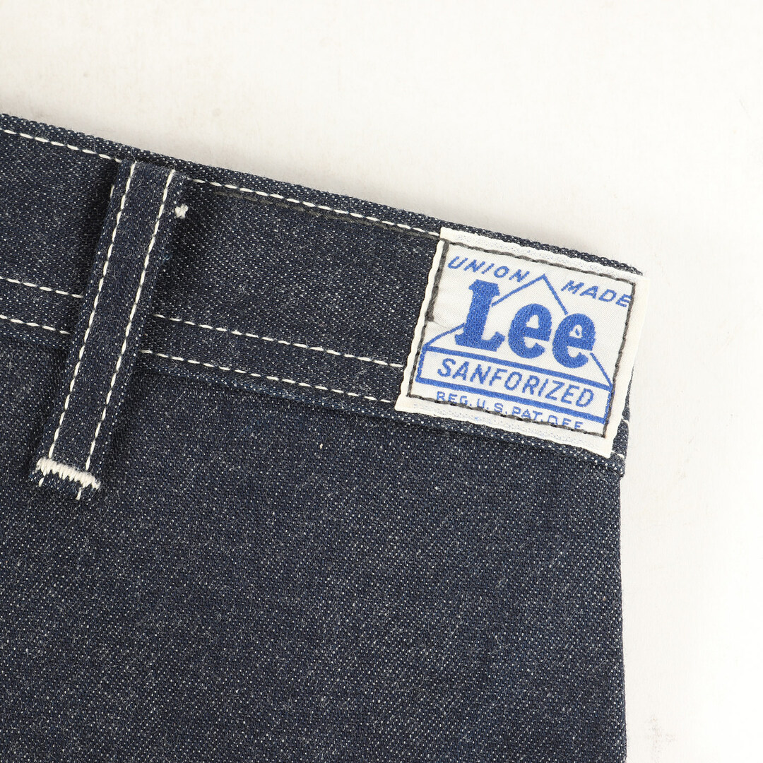 【美品】Lee デニムベスト  MADE IN USA Mサイズ ブルー