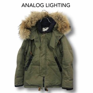 アナログライティング(analog lighting)の【送料無料】ANALOGLIGHTING ミリタリージャケット フーディー(ミリタリージャケット)