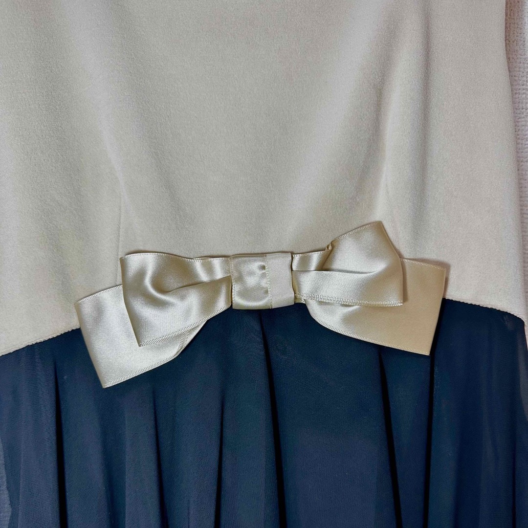 STRAWBERRY-FIELDS(ストロベリーフィールズ)の美品♡ストロベリーフィールズグレースドレス 結婚式 レディースのワンピース(ひざ丈ワンピース)の商品写真