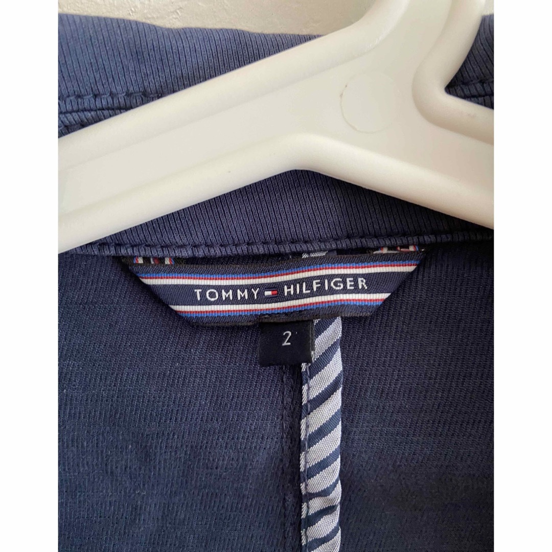 TOMMY HILFIGER(トミーヒルフィガー)のTOMMY HILFIGER トミーヒルフィガー テーラードジャケット サイズ2 レディースのジャケット/アウター(テーラードジャケット)の商品写真