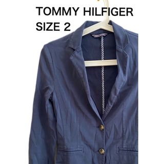 トミーヒルフィガー(TOMMY HILFIGER)のTOMMY HILFIGER トミーヒルフィガー テーラードジャケット サイズ2(テーラードジャケット)