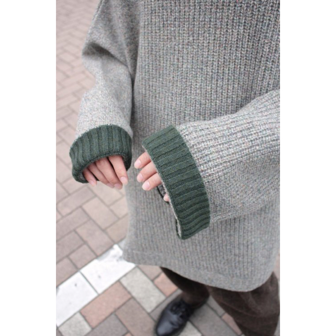 Dulcamara(ドゥルカマラ)のDulcamaraドゥルカマラasymmetry knit 20AW  メンズのトップス(ニット/セーター)の商品写真