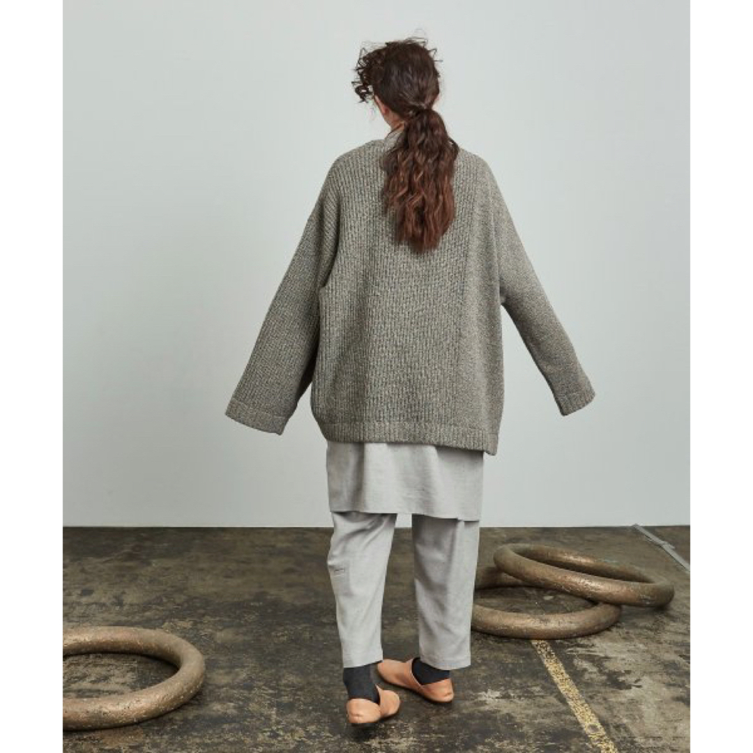 Dulcamara(ドゥルカマラ)のDulcamaraドゥルカマラasymmetry knit 20AW  メンズのトップス(ニット/セーター)の商品写真