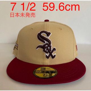 ニューエラー(NEW ERA)のツバ裏グレー New Era Cap 1/2 ホワイトソックス ニューエラ 帽子(キャップ)