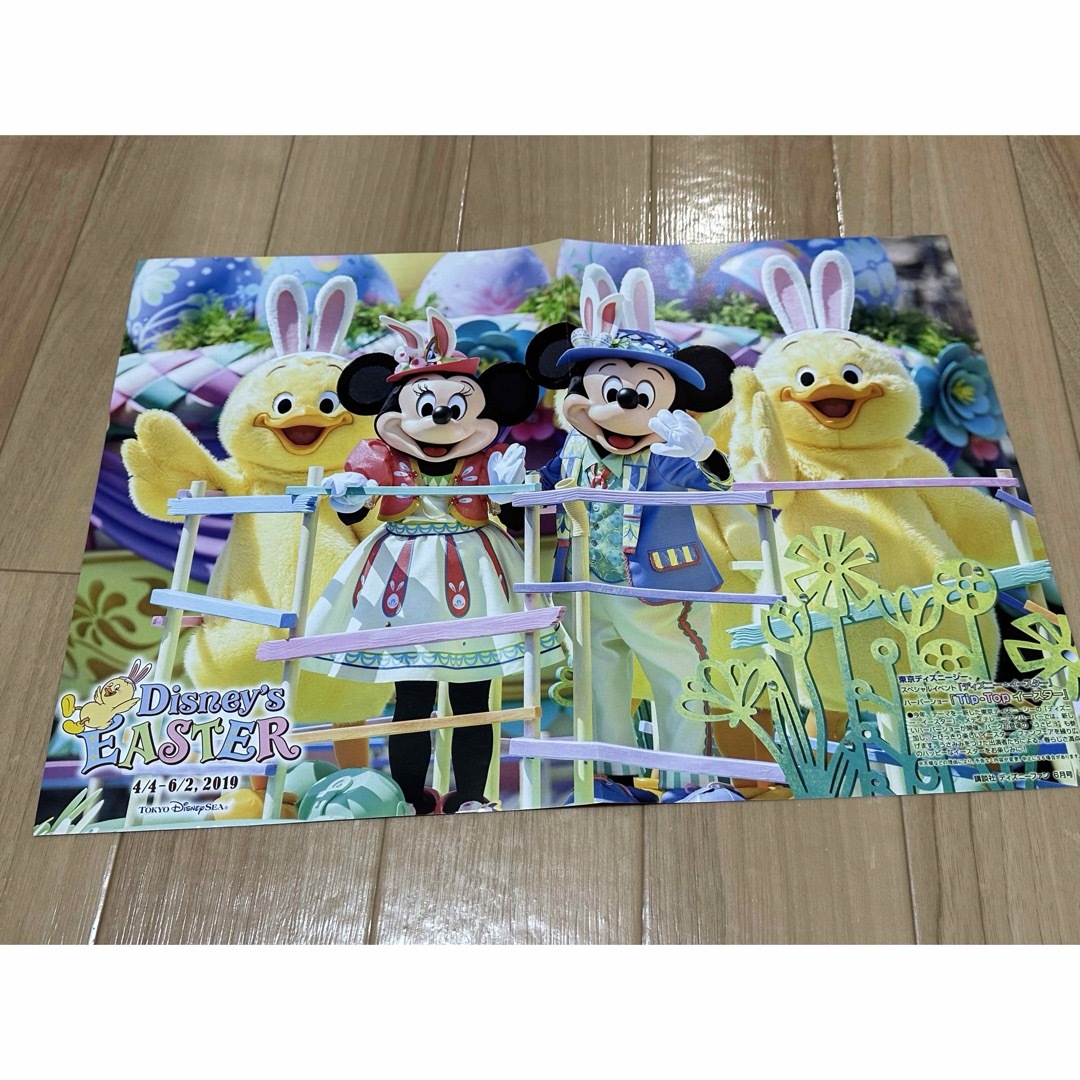 Disney(ディズニー)のディズニーファン付録 ポスター エンタメ/ホビーのアニメグッズ(ポスター)の商品写真