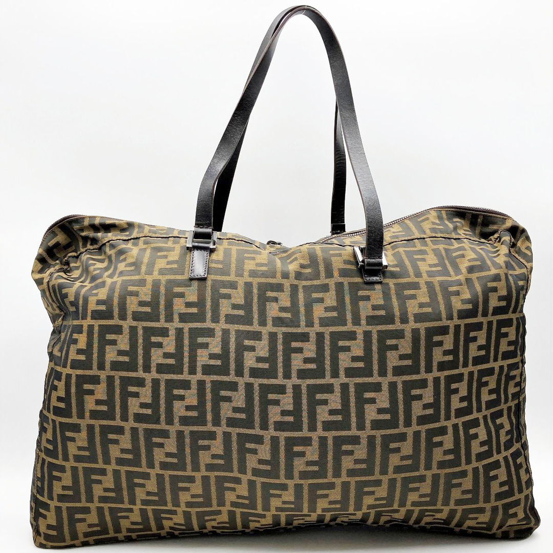 FENDI - 美品 FENDI フェンディ ズッカ ボストンバッグ ショルダー