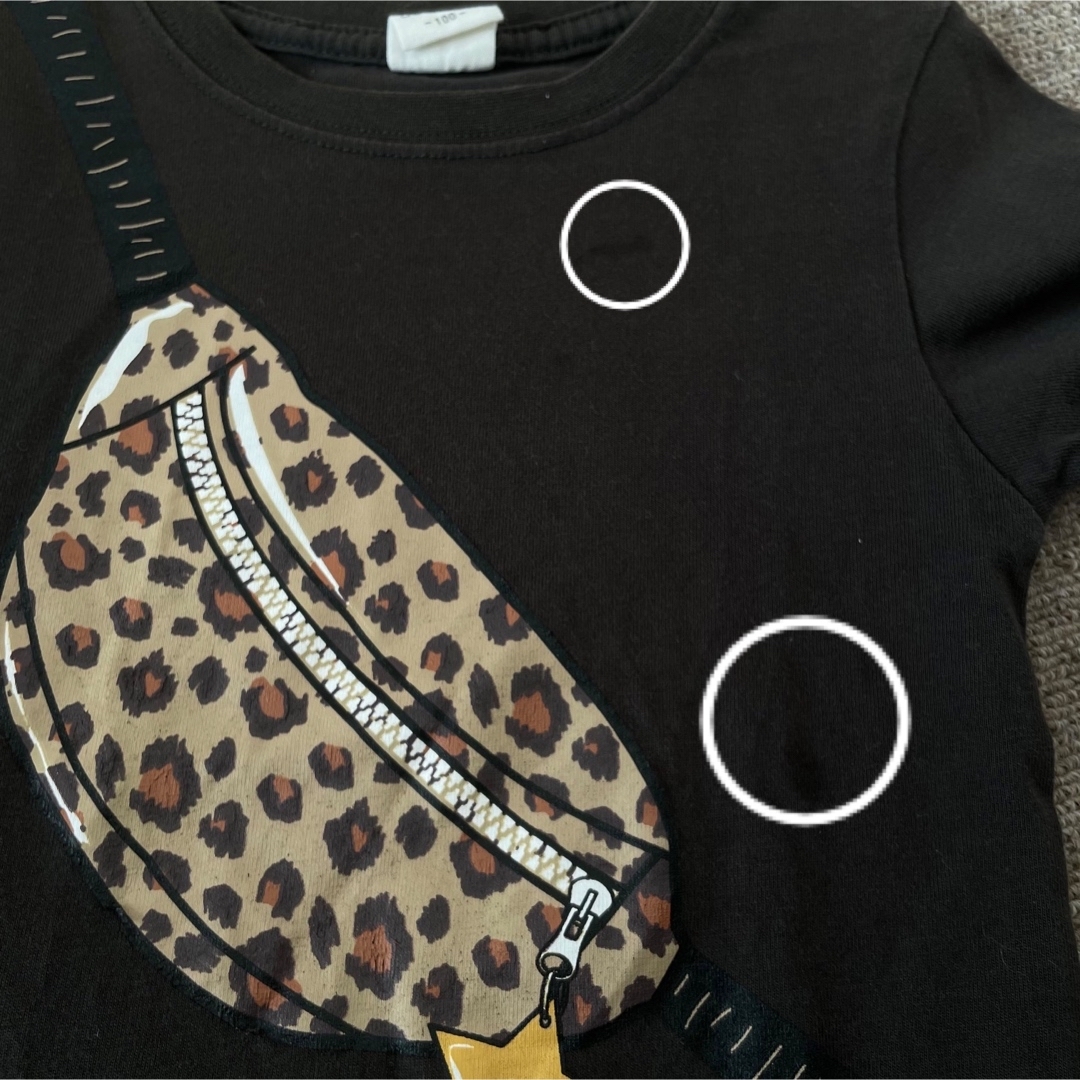 devirock(デビロック)の長袖　ロンT 100 2枚セット キッズ/ベビー/マタニティのキッズ服男の子用(90cm~)(Tシャツ/カットソー)の商品写真