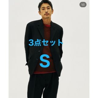 ダブルタップス(W)taps)の窪塚洋介着用 ジャケット、ベスト、パンツ3点セット(ナイロンジャケット)