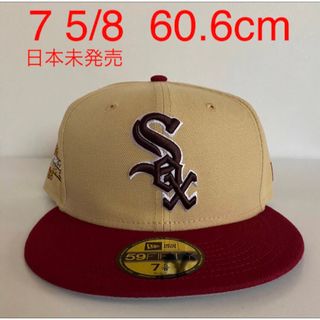 ニューエラー(NEW ERA)のツバ裏グレー New Era Cap 5/8 ホワイトソックス ニューエラ 帽子(キャップ)