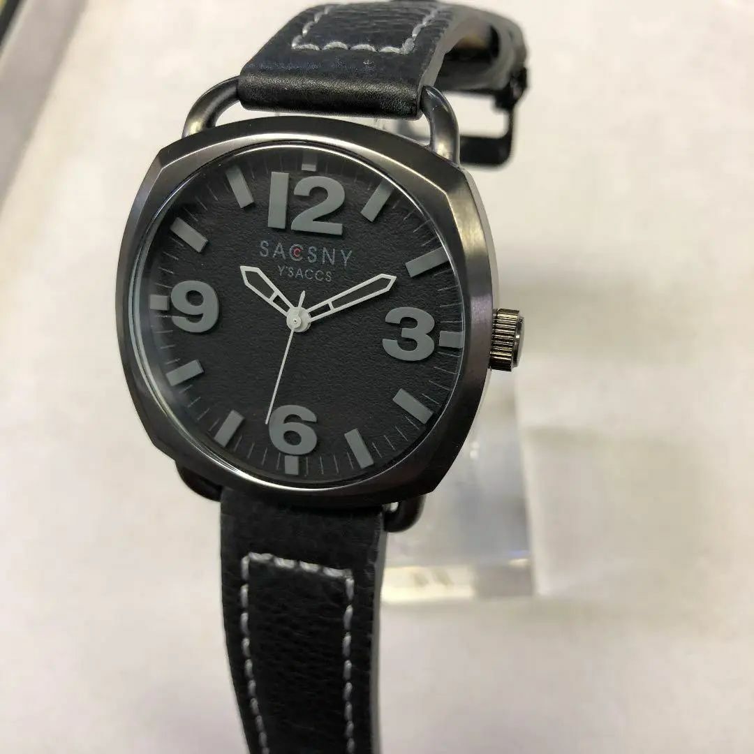 SACSNY Y'SACCS(サクスニーイザック)のサクスニーイザック 腕時計 メンズ腕時計　ブラック メンズの時計(腕時計(アナログ))の商品写真