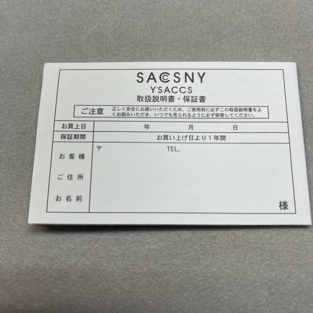 SACSNY Y'SACCS(サクスニーイザック)のサクスニーイザック 腕時計 メンズ腕時計　ブラック メンズの時計(腕時計(アナログ))の商品写真