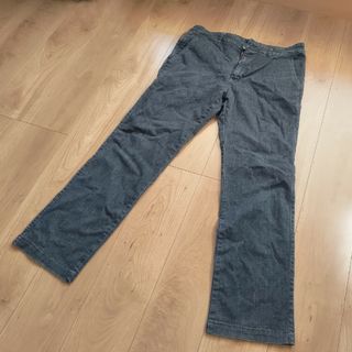 美品 ROVER TRY ストレッチデニム ノータックパンツ