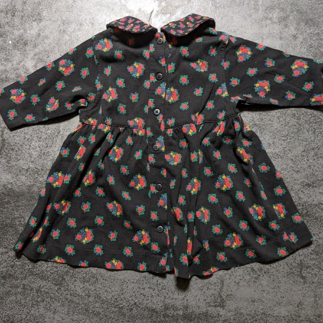 babyGAP(ベビーギャップ)の【BabyGAP】花柄ワンピース60size キッズ/ベビー/マタニティのベビー服(~85cm)(ワンピース)の商品写真