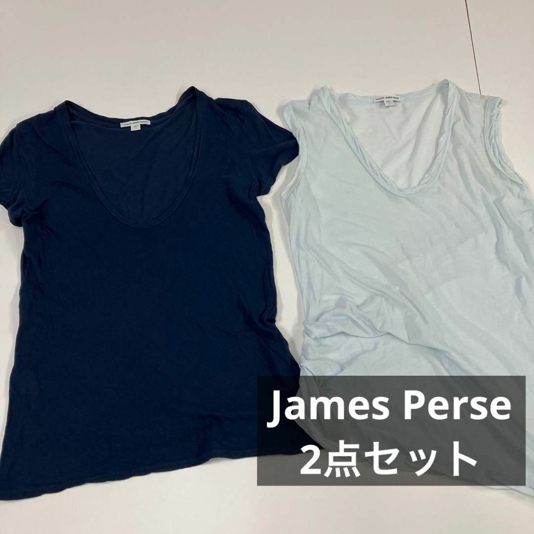 値下げ！JAMES PERSE★ジェームスパースTシャツ ネイビー