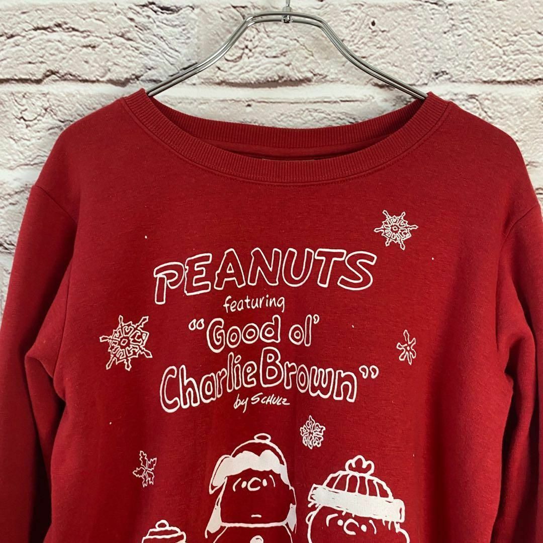 PEANUTS(ピーナッツ)のPEANUTS トレーナー　スウェット　メンズ　レディース　[ M ] レディースのトップス(トレーナー/スウェット)の商品写真