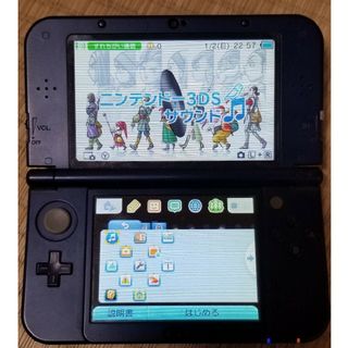 ニンテンドー3DS(ニンテンドー3DS)のNintendo　3DSLL メタリックブルー　ジャンク品(携帯用ゲーム機本体)