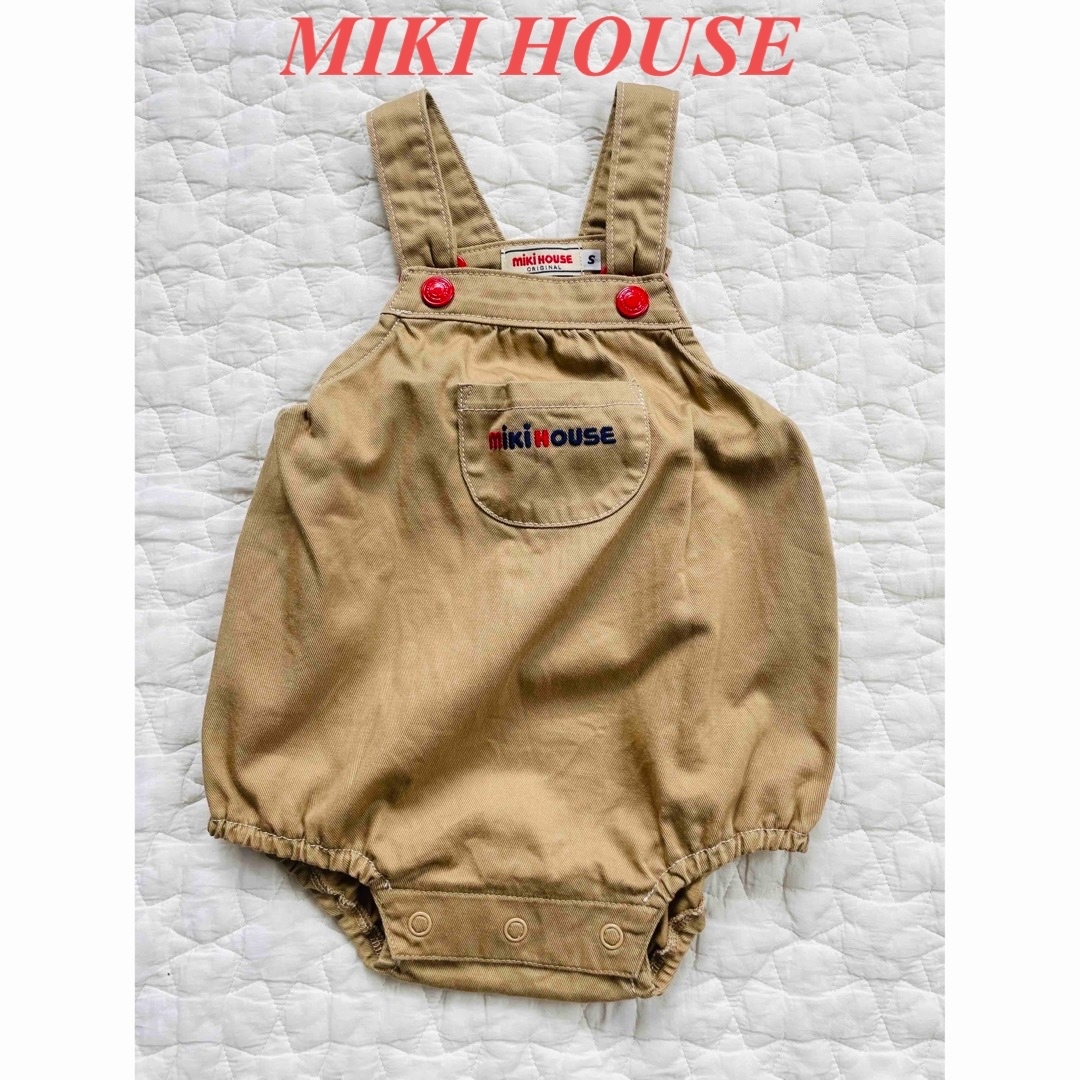 mikihouse - ミキハウス　ロゴロンパース
