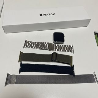 アップルウォッチ(Apple Watch)のApple Watch SE 44mm GPSモデル　シルバー(腕時計(デジタル))