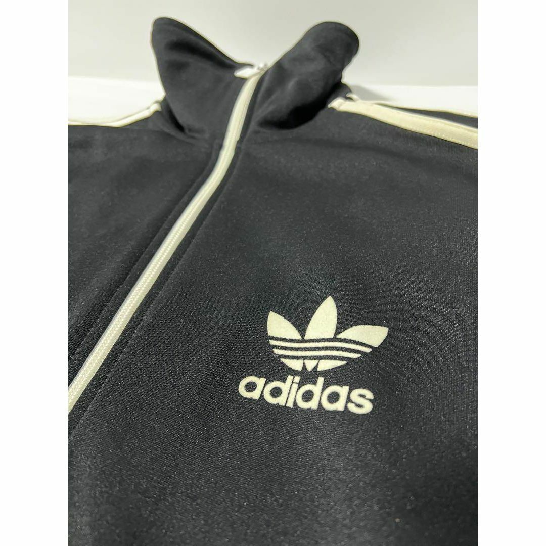 adidas(アディダス)の希少】アディダス  SPO EUROPA TT トラックジャケットジャージ 　黒 メンズのジャケット/アウター(ポンチョ)の商品写真