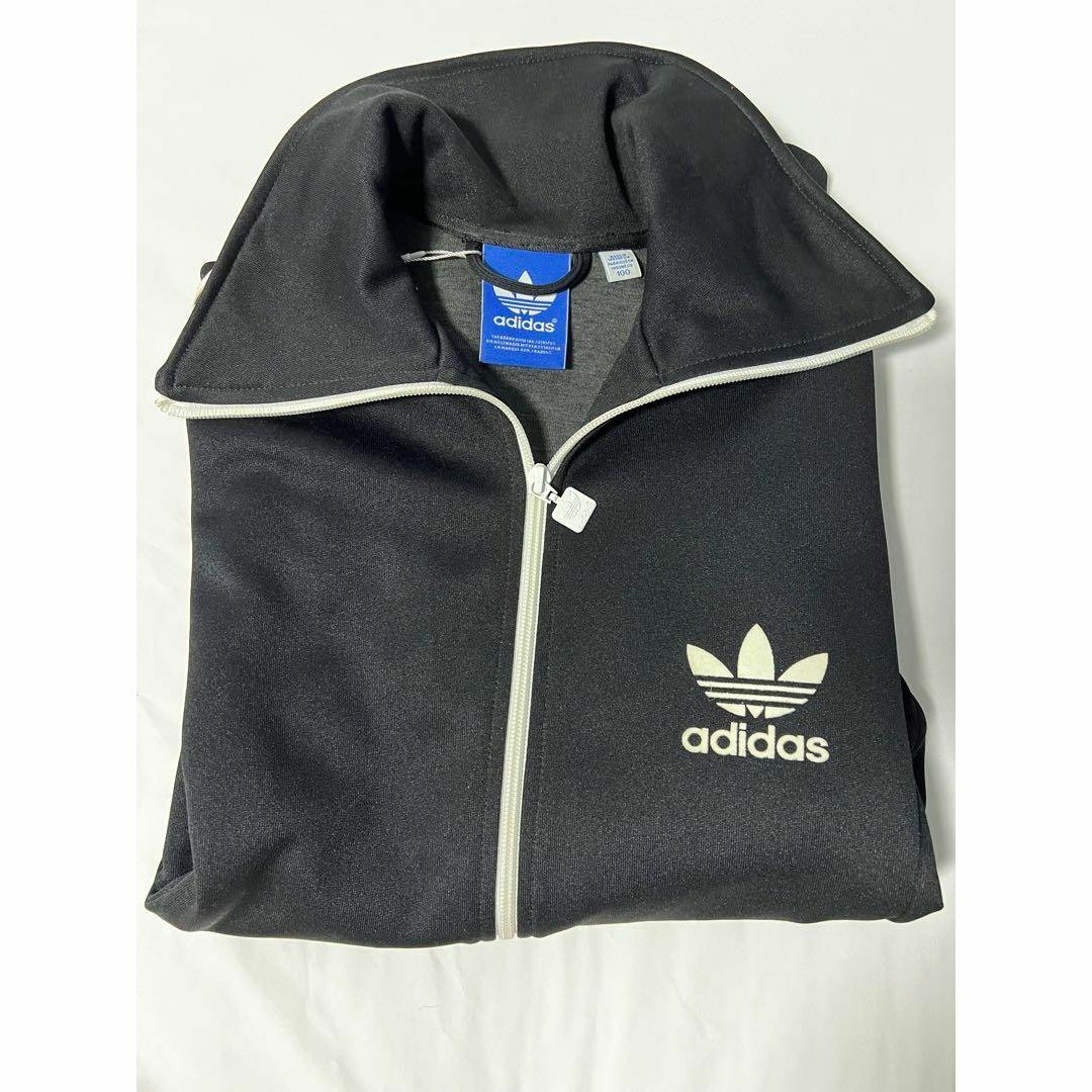 adidas(アディダス)の希少】アディダス  SPO EUROPA TT トラックジャケットジャージ 　黒 メンズのジャケット/アウター(ポンチョ)の商品写真