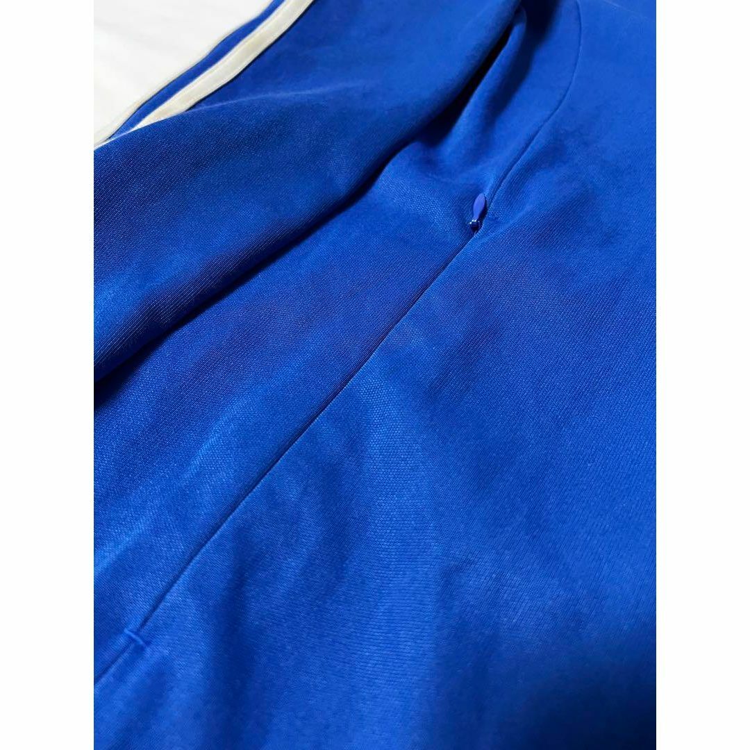 adidas(アディダス)の【希少】adidas トラックジャケット  水色（薄い青）　L メンズのジャケット/アウター(ライダースジャケット)の商品写真