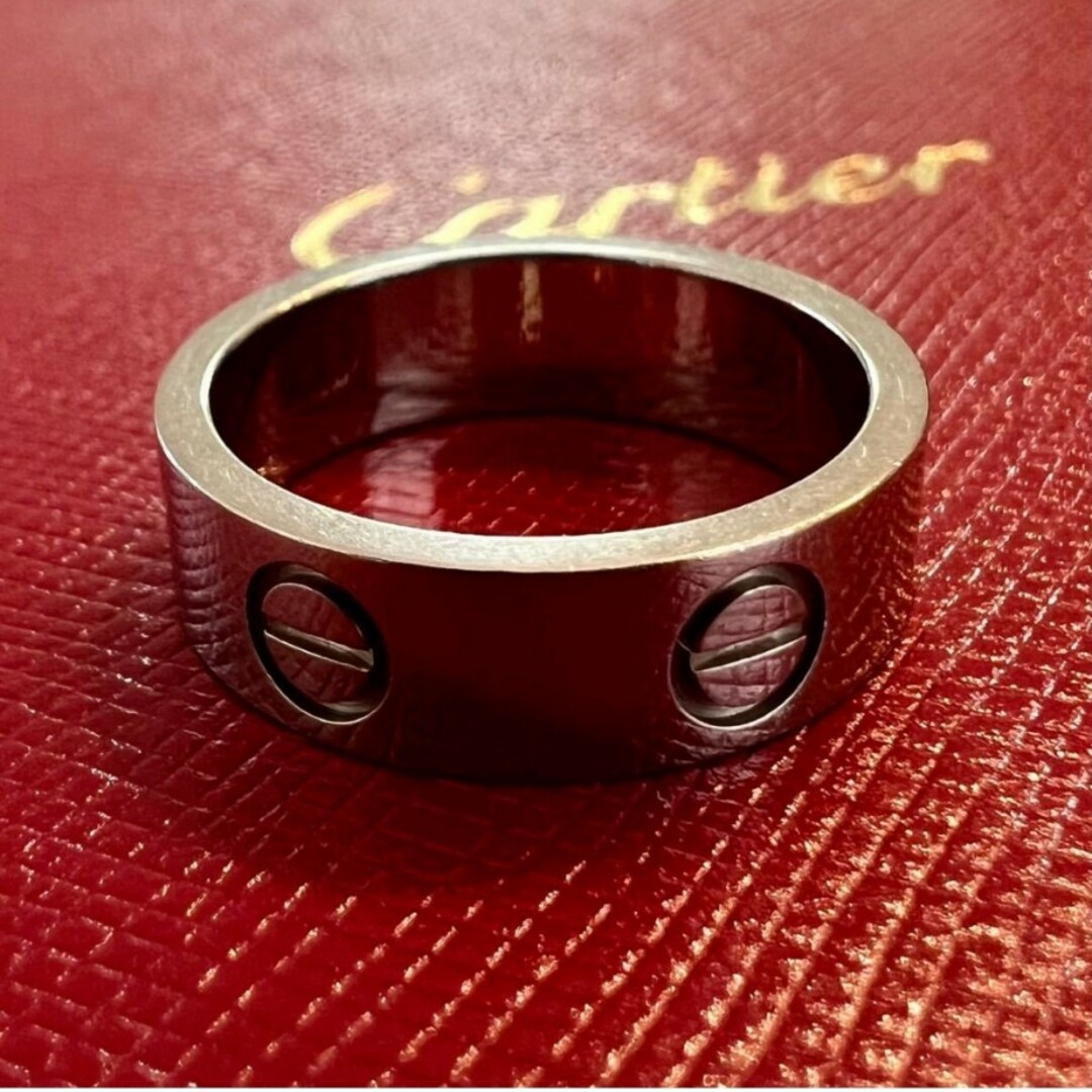 (E100201) カルティエ Cartier ラブリング K18 750 51