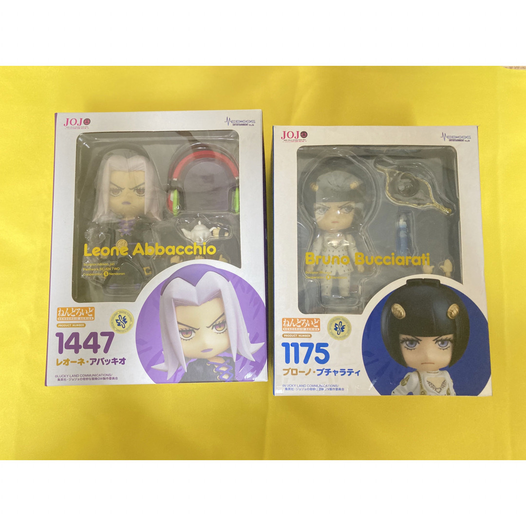 アバッキオ、ブチャラティねんどろいどセット