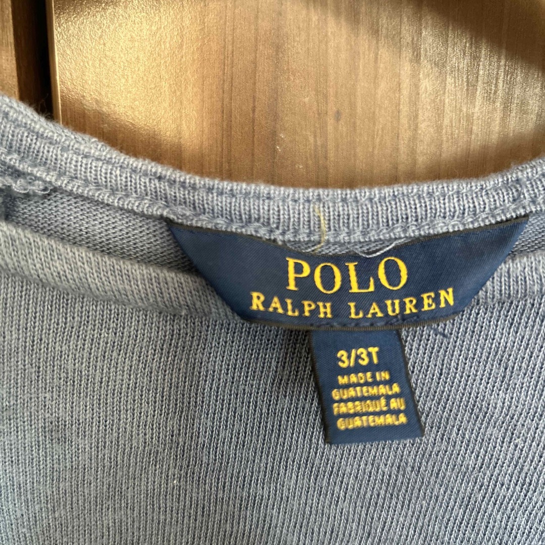 POLO RALPH LAUREN(ポロラルフローレン)のラルフローレン 3T 7分Tシャツ キッズ/ベビー/マタニティのキッズ服女の子用(90cm~)(Tシャツ/カットソー)の商品写真