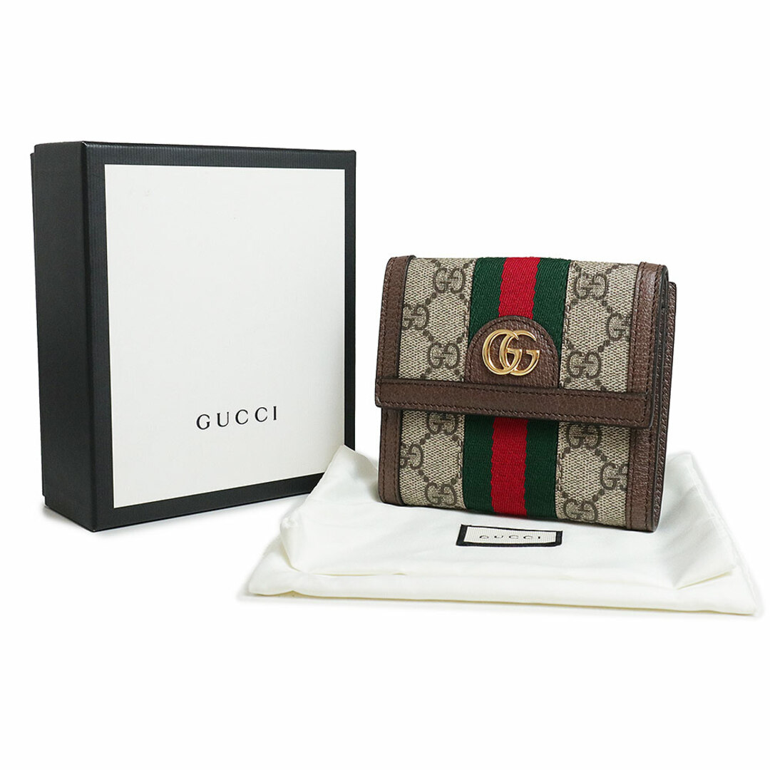 Gucci - グッチ オフィディア GG フレンチフラップウォレット 二つ折り