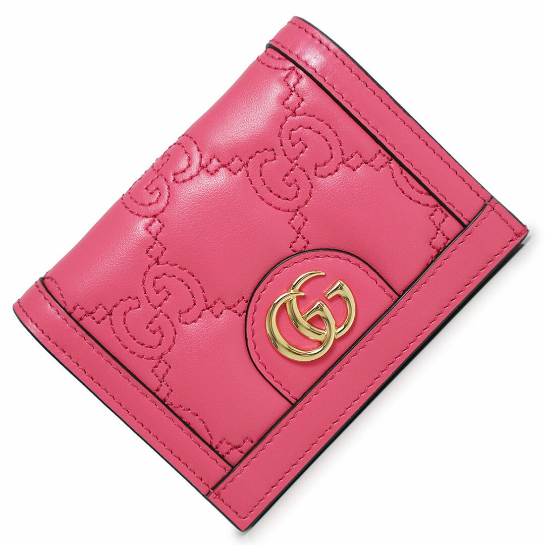 Gucci - グッチ GGマトラッセ カードケース ウォレット コンパクト 二
