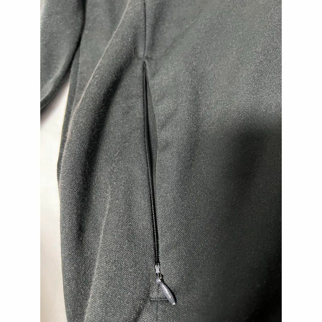 adidas(アディダス)の【希少】adidas アディダス ジャージグレー イエローライン 胸ロゴ レディースのジャケット/アウター(ブルゾン)の商品写真