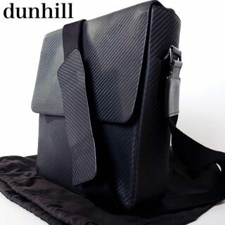 ダンヒル／Dunhill バッグ ショルダーバッグ 鞄 メンズ 男性 男性用レザー 革 本革 ブラック 黒  L3K995A BLADON ブレイドン リポーターバッグ シボ革 シュリンクレザー