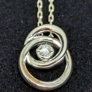 お値下げ♡プラチナ ダイヤモンドネックレス♡0.1ct Ptダイヤネックレス